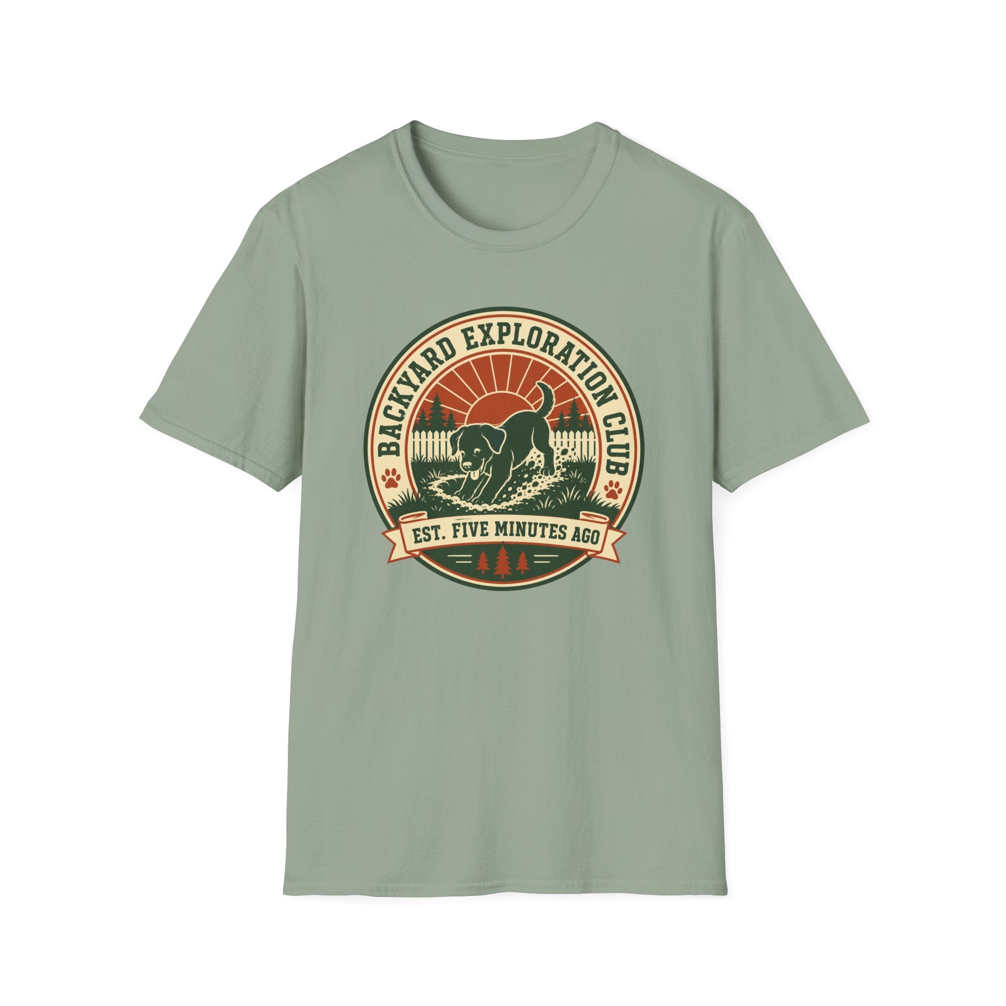 "Backyard Exploration Club" T-shirt
