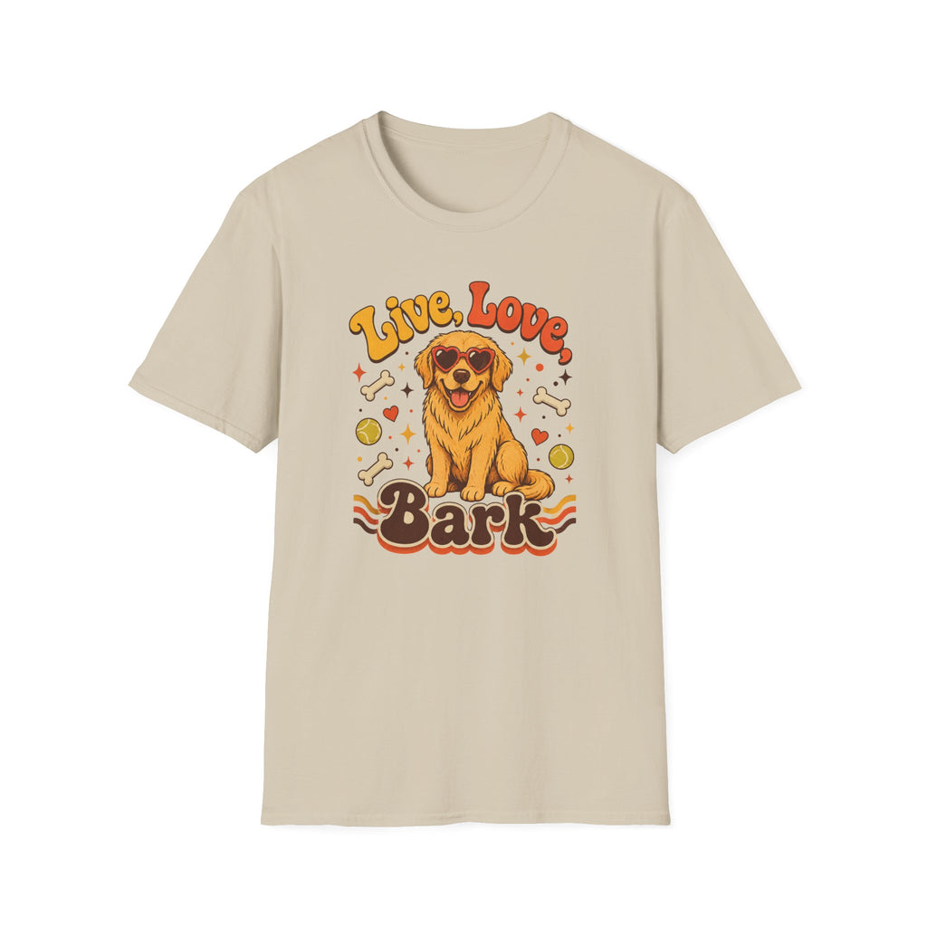 Live, Love, Bark T-shirt