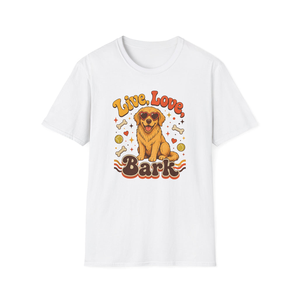 Live, Love, Bark T-shirt