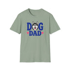 Dog Dad Black Siberian Husky T-shirt