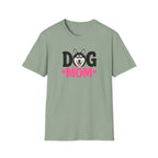 Dog Mom Black Siberian Husky T-shirt