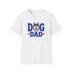Dog Dad Black Siberian Husky T-shirt