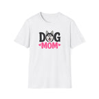 Dog Mom Black Siberian Husky T-shirt