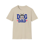 Dog Dad Black Siberian Husky T-shirt