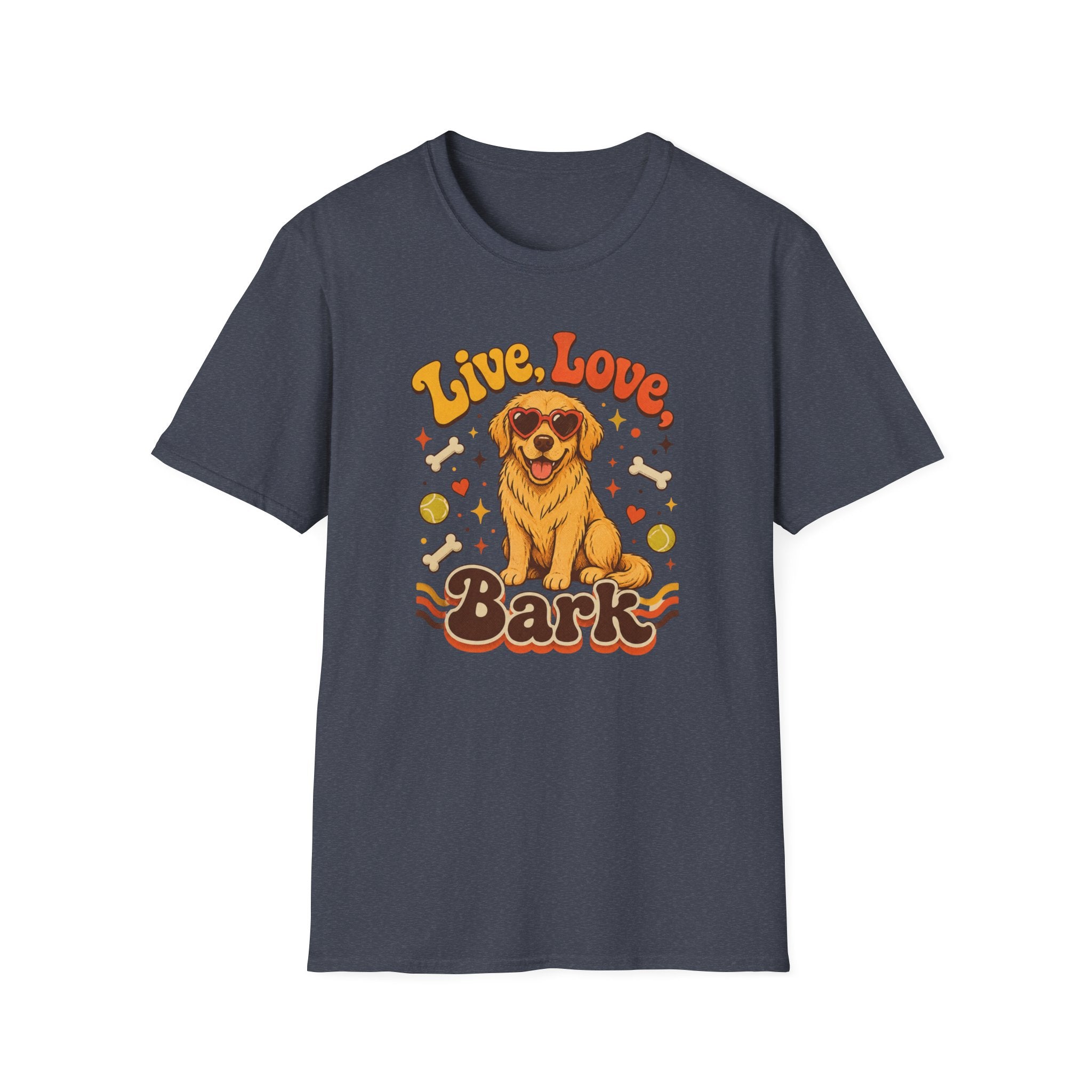 Live, Love, Bark T-shirt