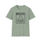 Warning Professional Dog Servant T-shirt