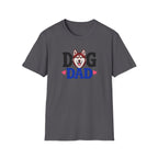 Dog Dad Red Siberian Husky T-shirt
