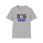 Dog Dad Red Siberian Husky T-shirt