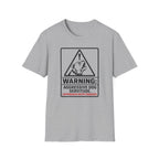 Warning Aggressive Dog Servitude T-shirt