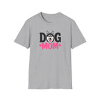 Dog Mom Black Siberian Husky T-shirt
