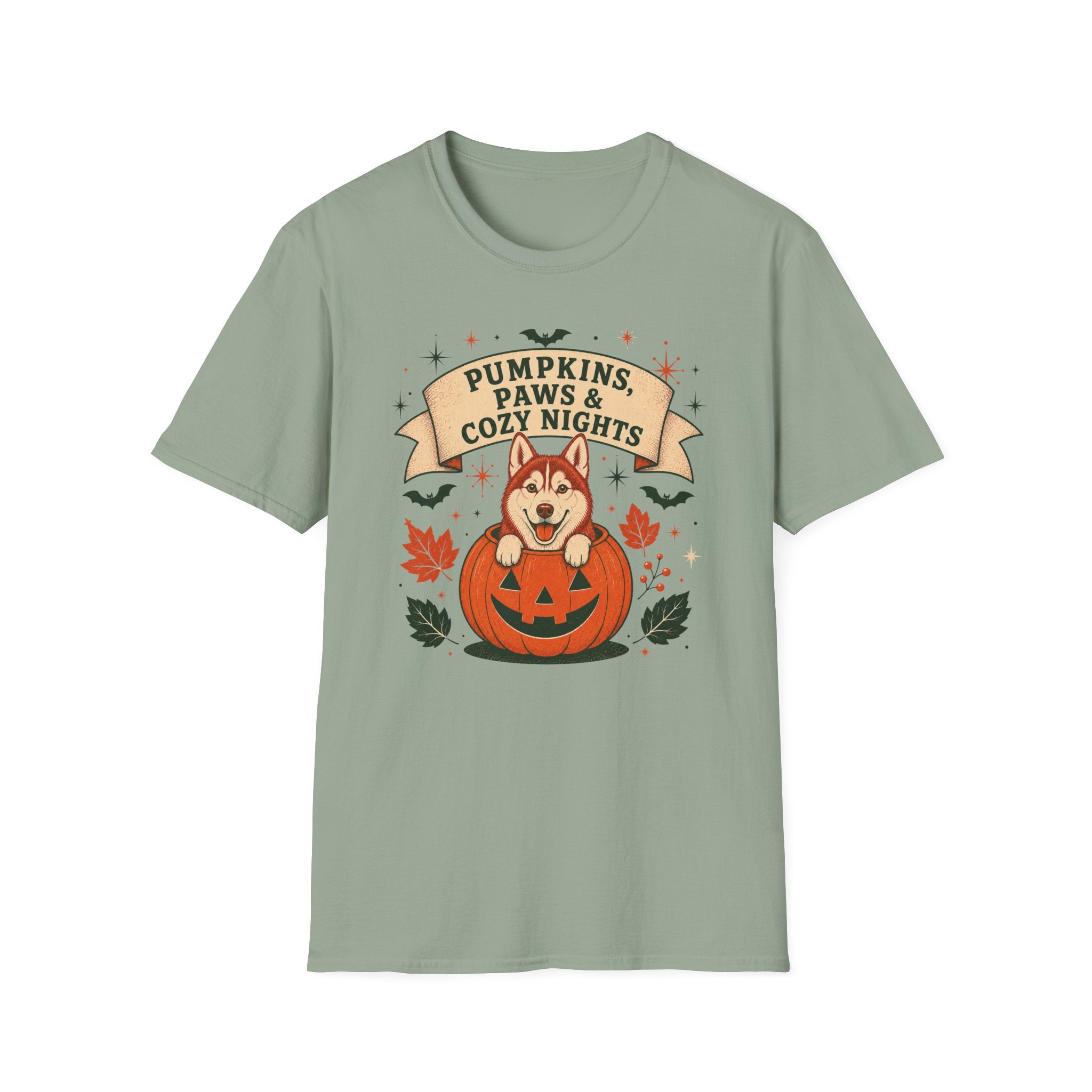 Pumpkins, Paws & Cozy Nights T-shirt