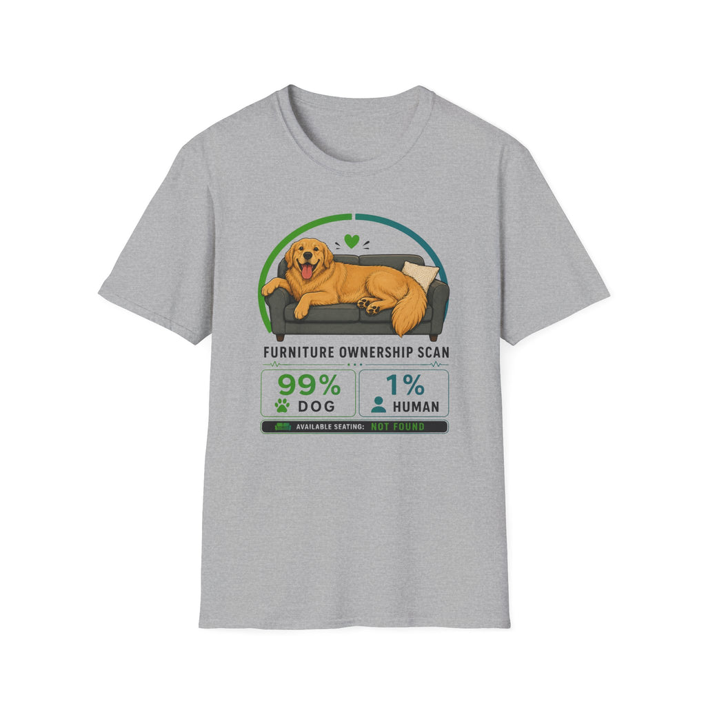 "Furniture Ownership Scan" T-shirt
