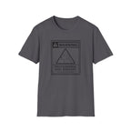 Warning Professional Dog Servant T-shirt